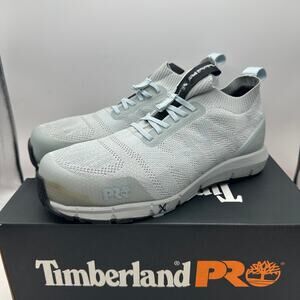 TIMBERLAND PRO Radius Women's 8 EH Slip-on Composite Toe Grey/Blue